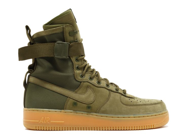 SF Air Force 1 'Faded Olive' - Nike - 859202 339 - faded olive/faded  olive-gum light brown | Flight Club