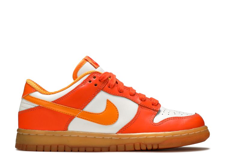 womens dunk orange blaze