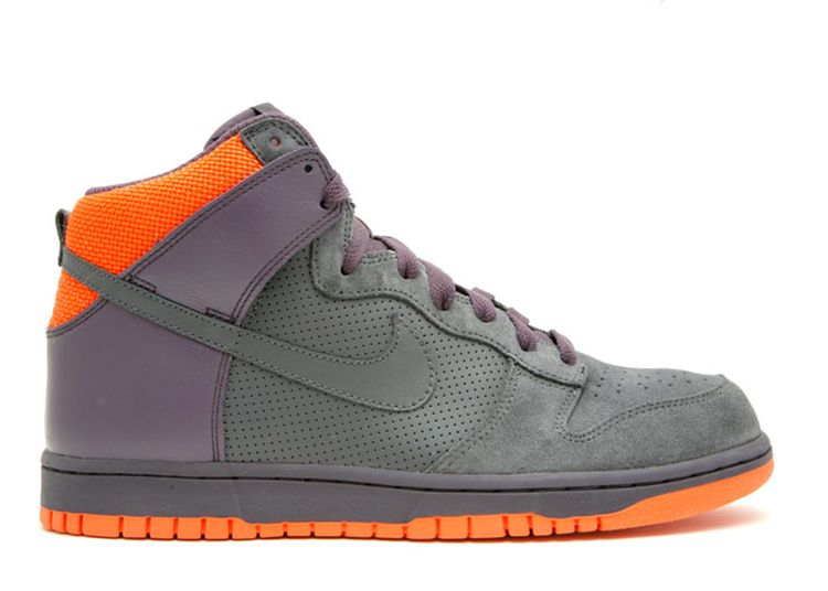 nike dunk high anthracite abyss orange