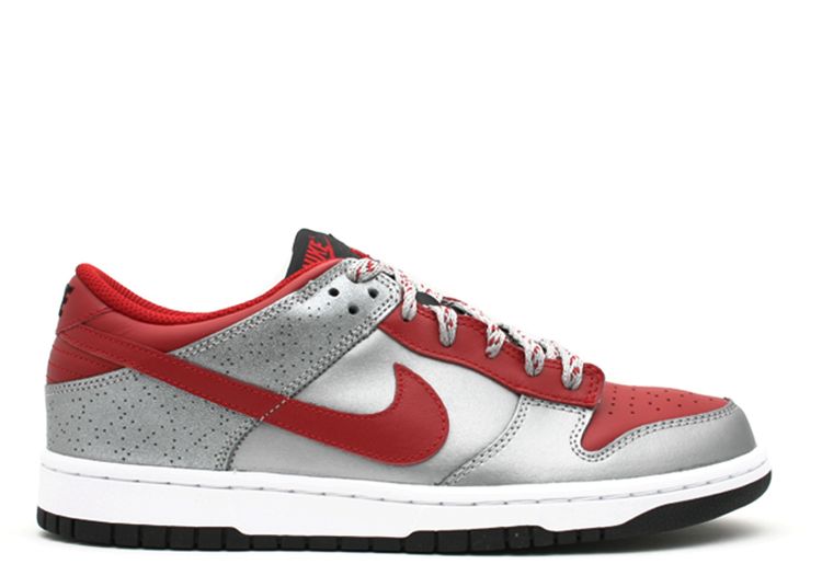 red and silver nike