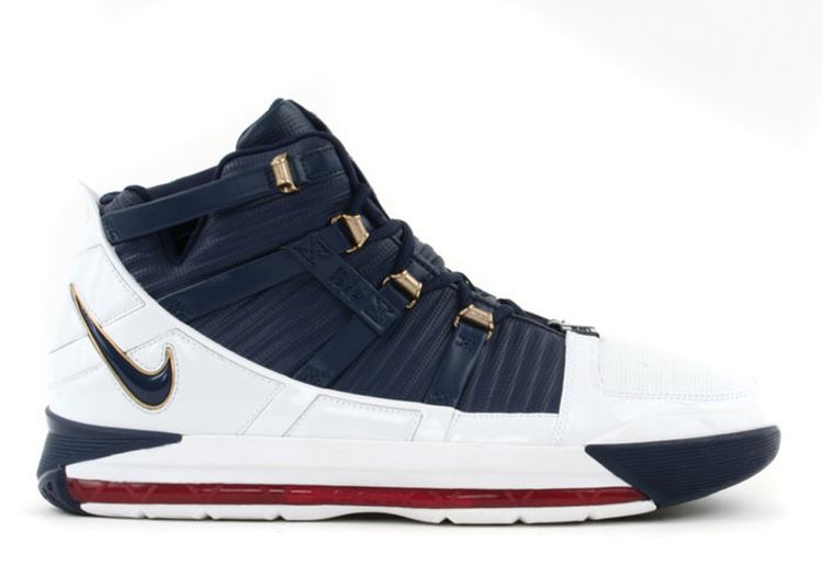 lebron 3 white gold