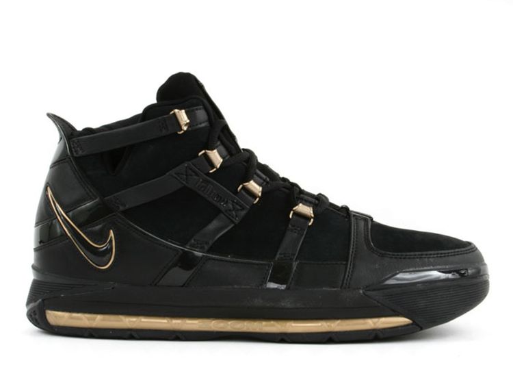 Zoom LeBron 3 Metallic Gold