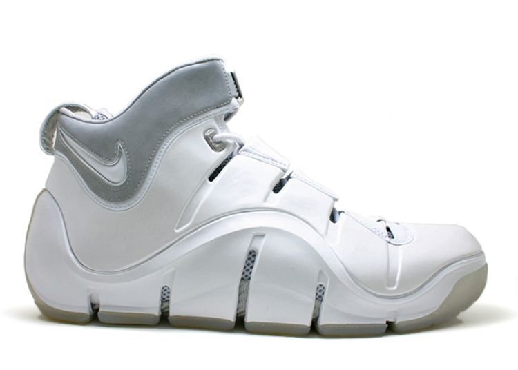 Zoom LeBron 4 'White Chrome' - Nike 