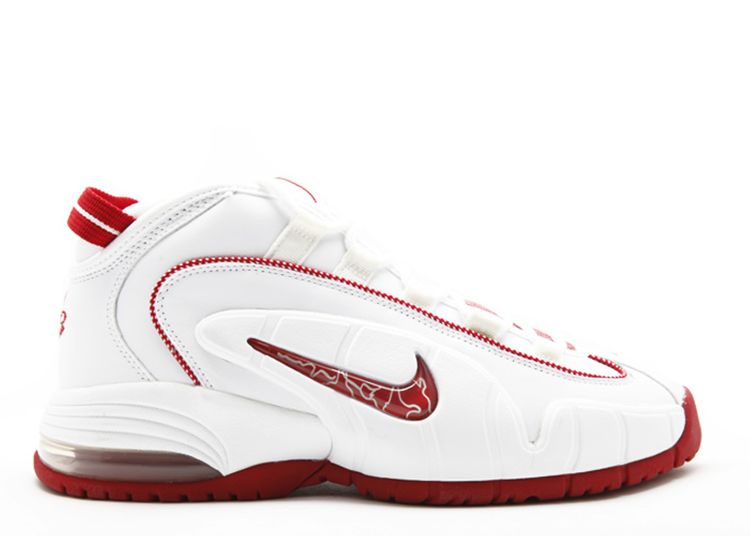 nike penny red and white