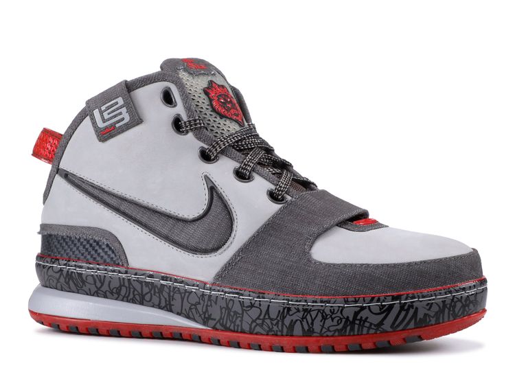 Zoom LeBron 6 'Los Angeles' - Nike - 346526 003 - mtt slvr/mdnight fg ...