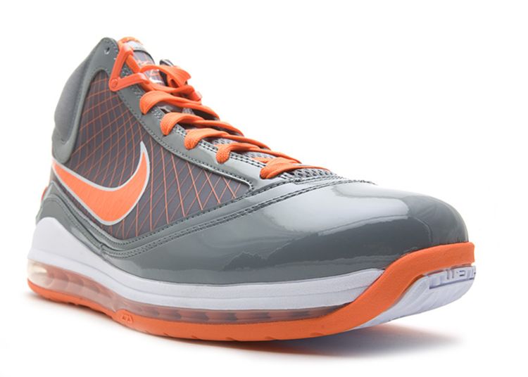 lebron 7 orange grey