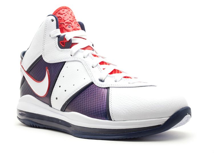 Lebron 8 'USA' - Nike - 417098 100 