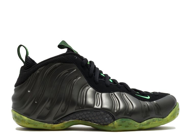 black and green foamposites