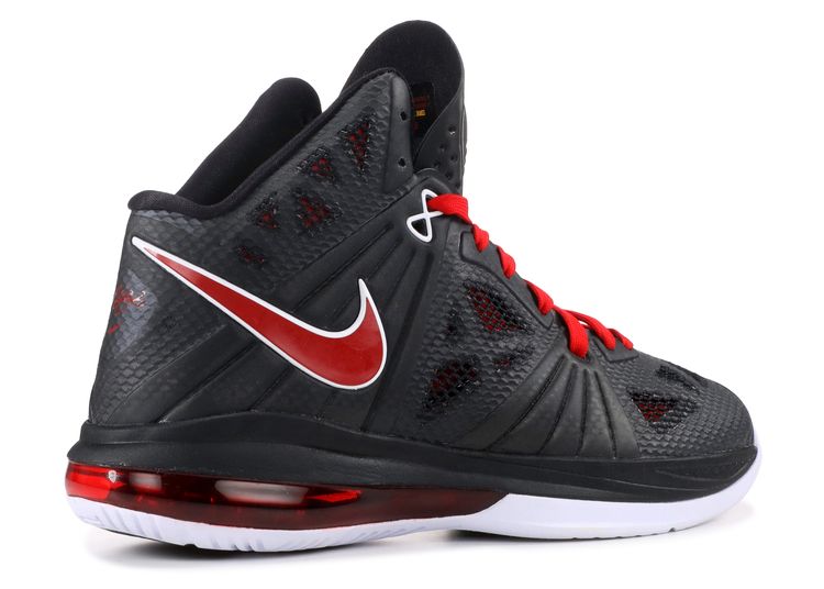 lebron 8 black red