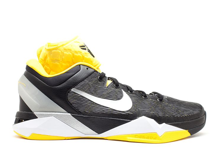 Kobe 7 Supreme 'Del Sol' - Nike - 488244 001 black/metallic silver/tour yellow/white Flight Club