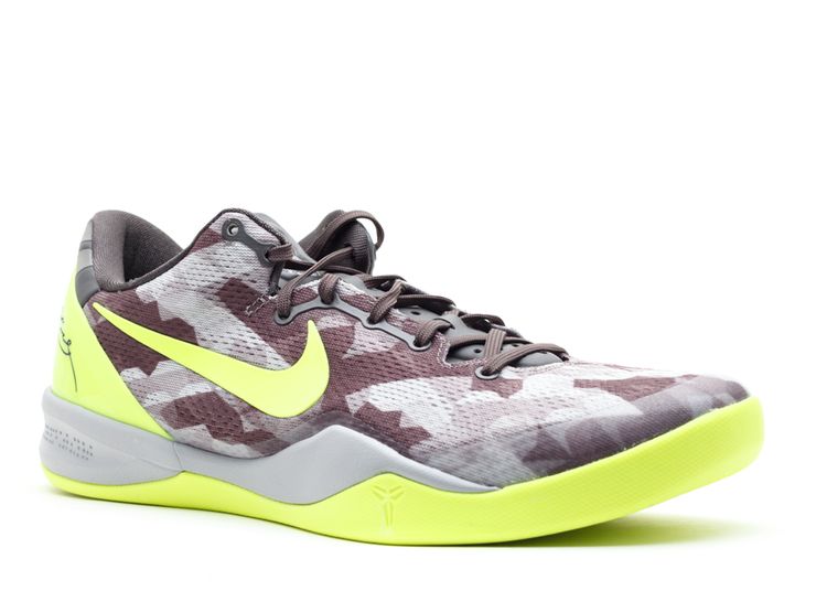 Kobe 8 'Grey Camo Volt'