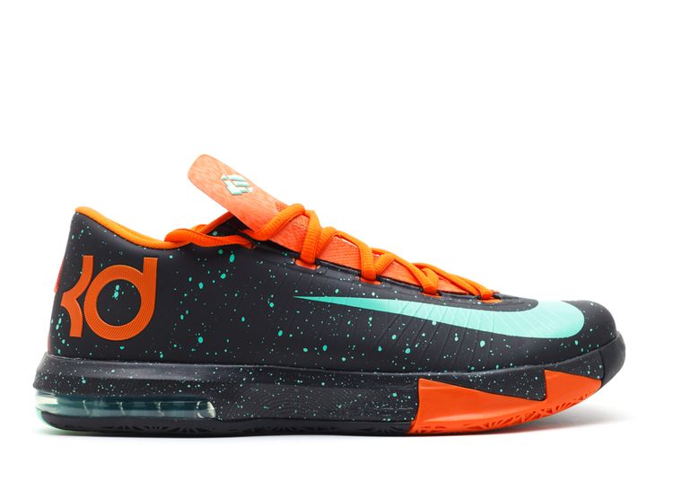 kd shoes green and orange