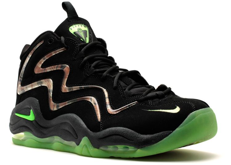 Air Pippen - Nike - 325001 002 - black/flash lime/anthracite | Flight Club