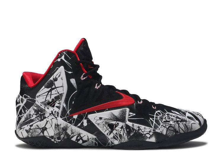 lebron 11 red and black