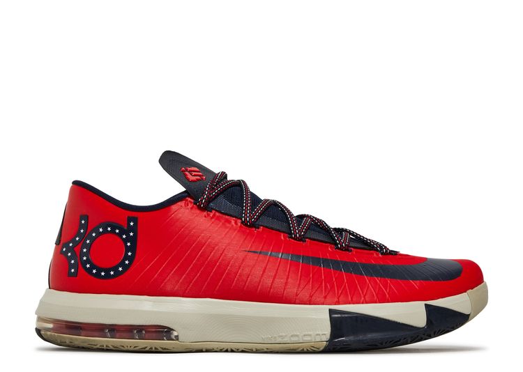kd red white and blue