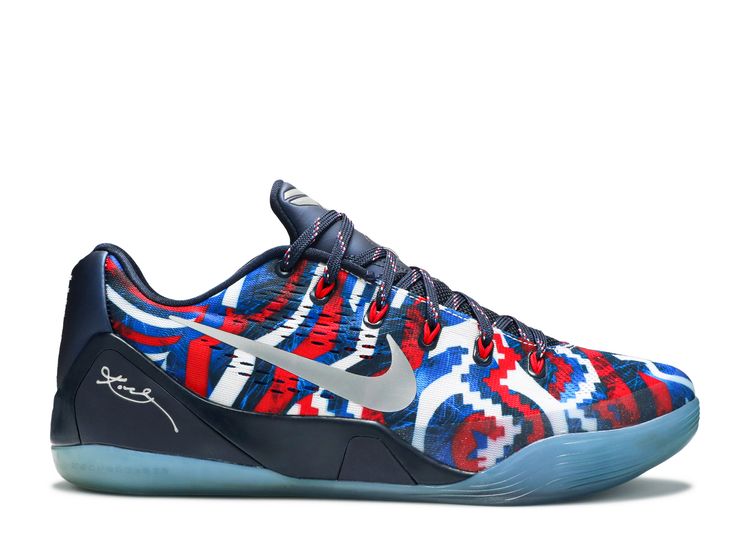 red white and blue kobes
