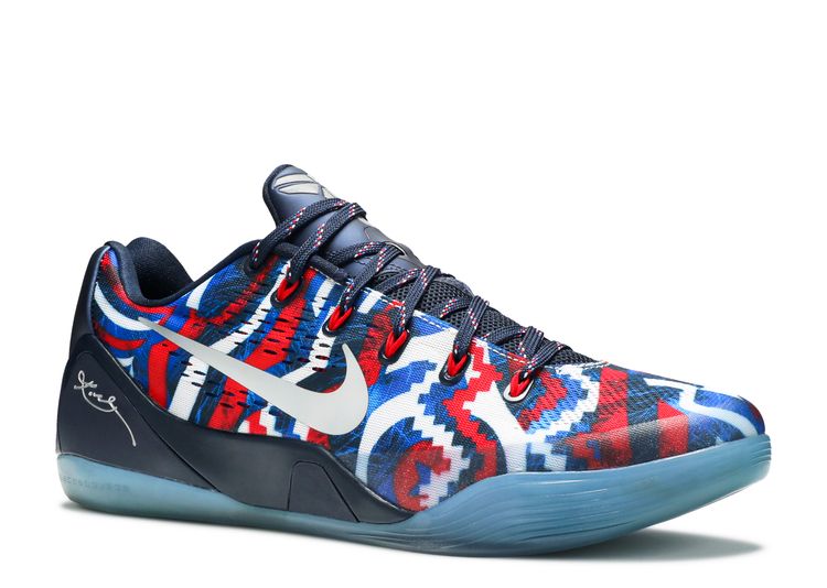 kobe 9 red and blue