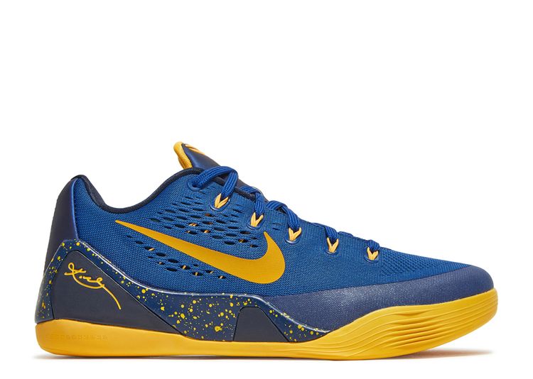 kobe 9 blue and yellow