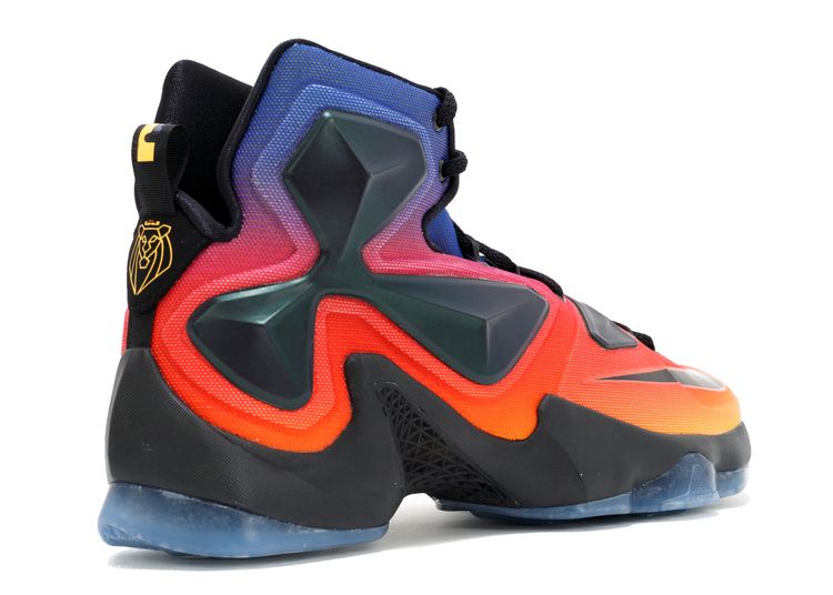 LeBron 13 'DB' - Nike - 838989 805 - laser orange/court purple-black ...