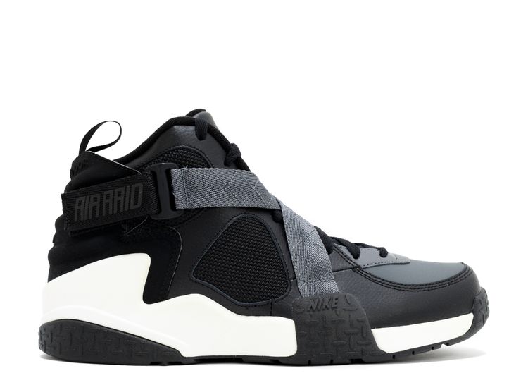 nike air raid black grey