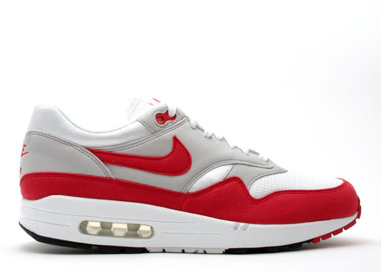 Air Max 1 Classic 'History Of Air Sport Red' - Nike - 313097 161 -  white/sport red/neutral grey | Flight Club