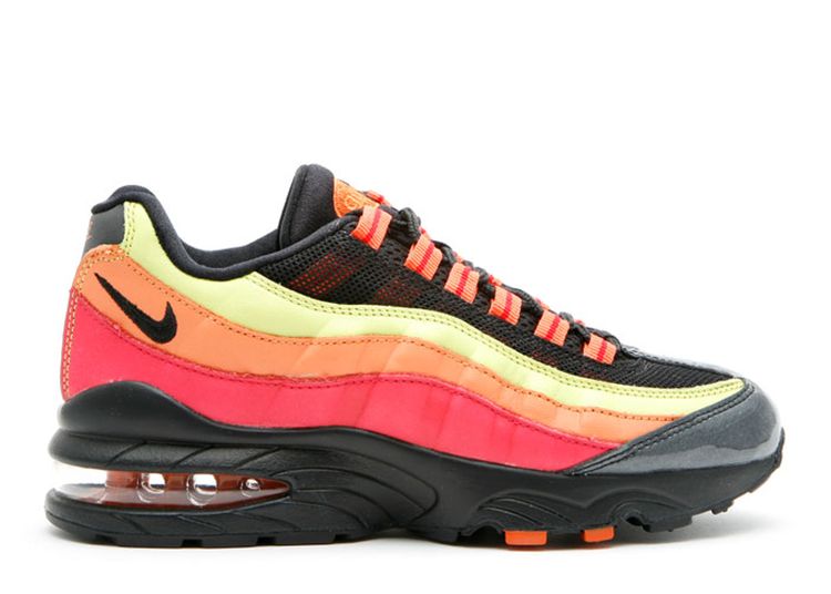 black orange air max 95