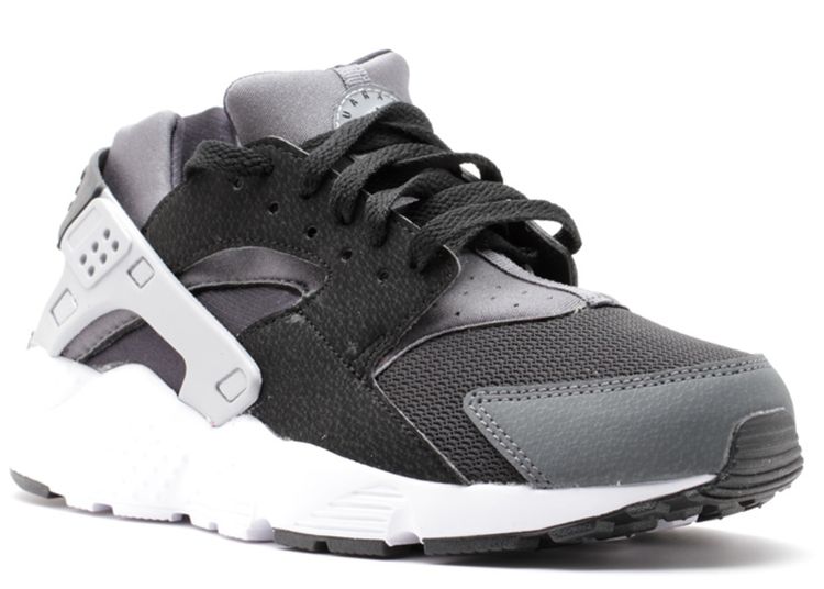 nike huarache run gs black