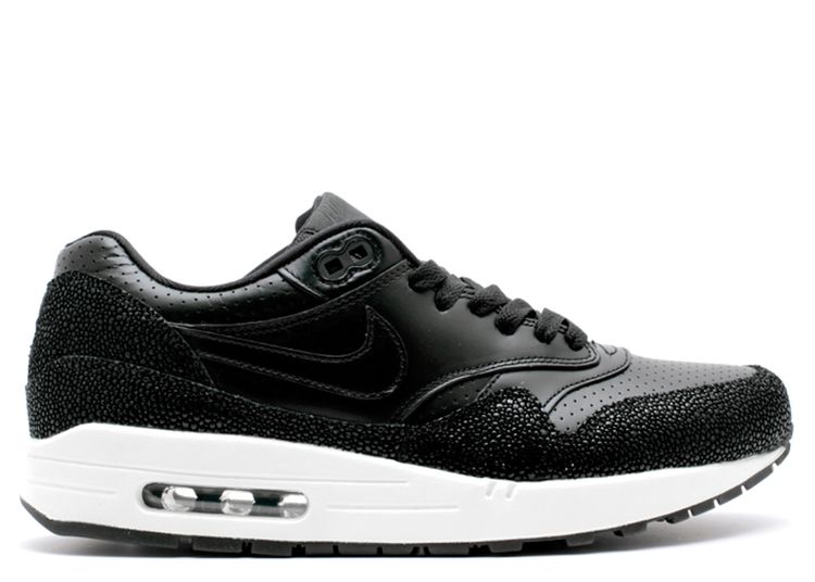 nike air max 1 all black leather
