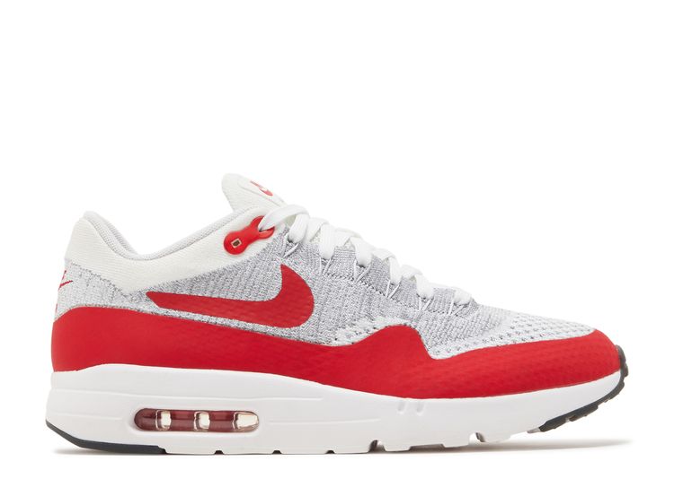 Air Max 1 Ultra Flyknit 'White University Red'
