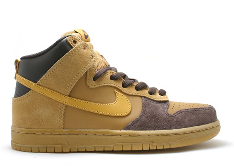 Dunk High Sb Emb - Nike - 315681 771 - chutney/pro gold-baroque brown ...