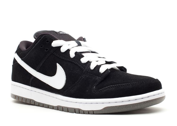 nike sb dunk low pro black and white