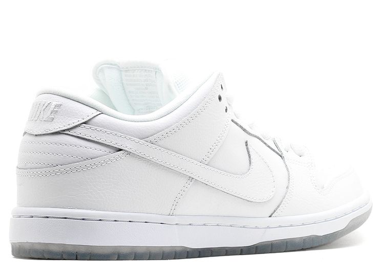 nike dunks low all white
