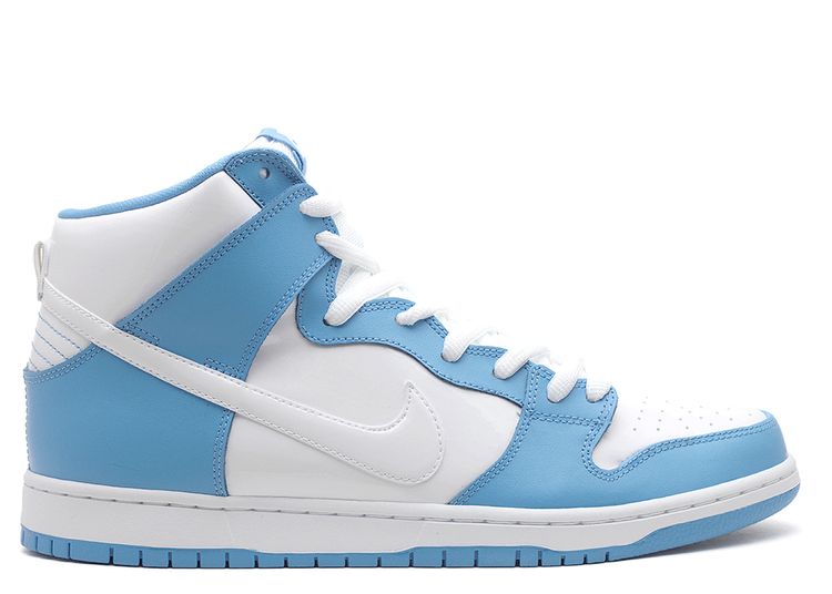 nike dunk blue and white