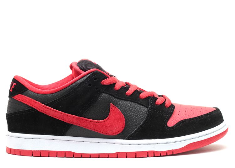 red and black nike dunks