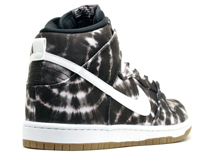 nike high top tie dye