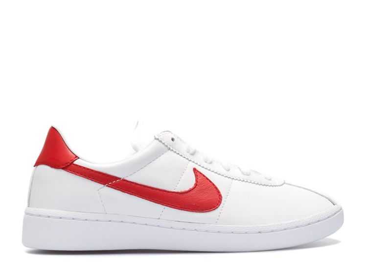 nikelab bruin leather red