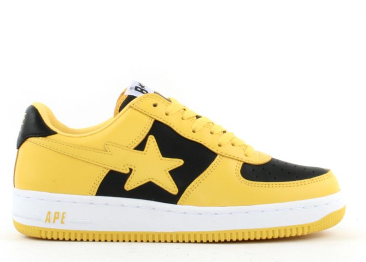 yellow bapesta