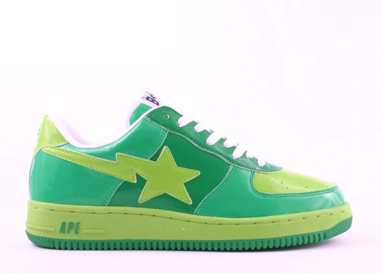 Bapesta FS 001 Low 'Green' - BAPE - 464 - green | Flight Club