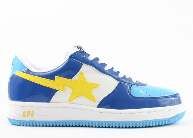 bapesta low blue
