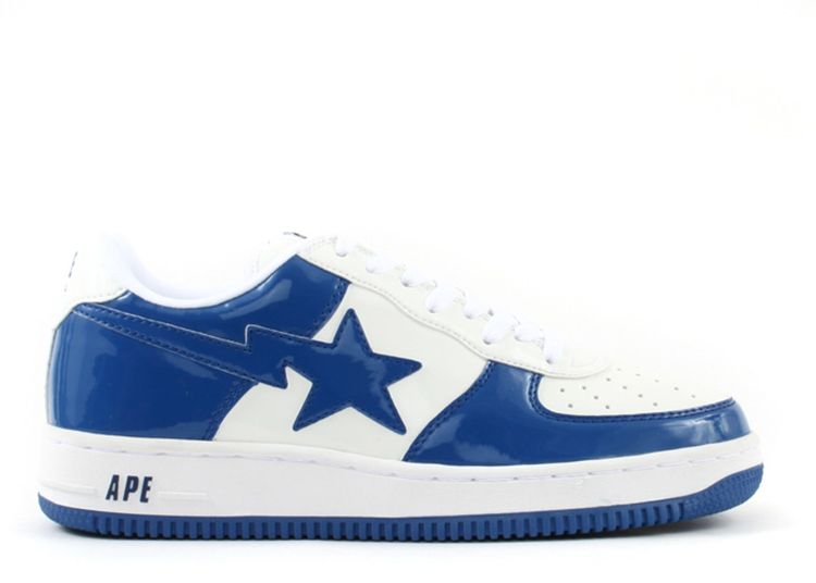 Bapesta FS 001 Low 'White Blue' - BAPE - 512 - white/blue | Flight Club