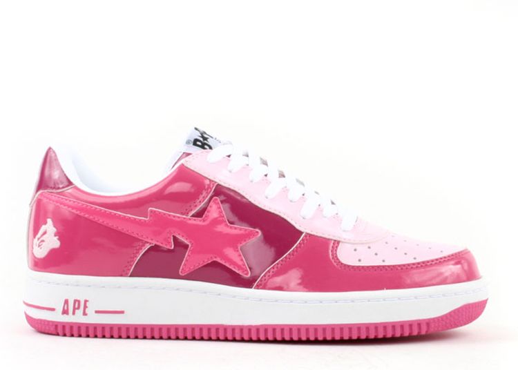 Bapesta FS 001 Low 'Hot Pink' - BAPE - 645 - pink | Flight Club