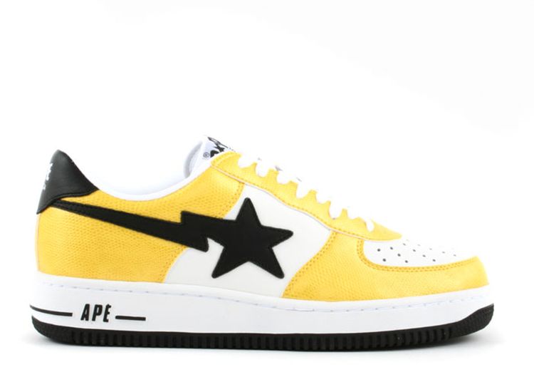 yellow bapesta