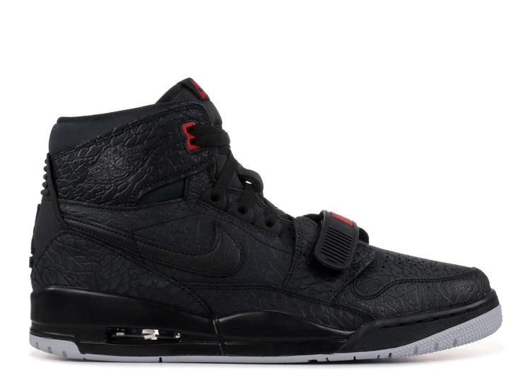 Jordan Legacy 312 Elephant Print Air Jordan Av3922 006 Black Black Varsity Red Flight Club