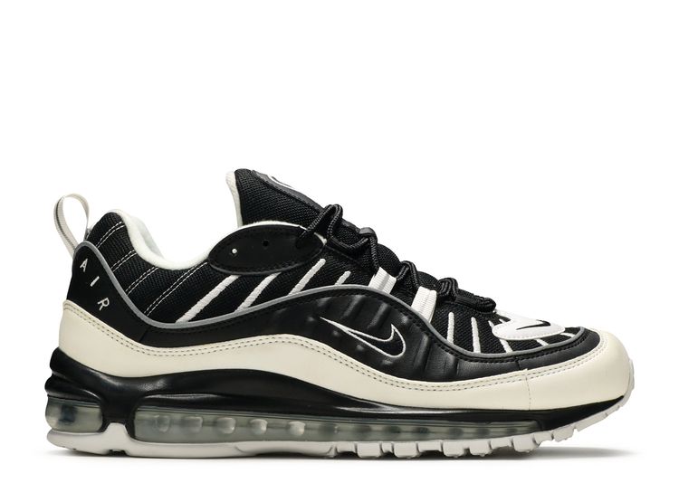 air max 98 white and black