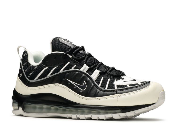 air max 98s black and white