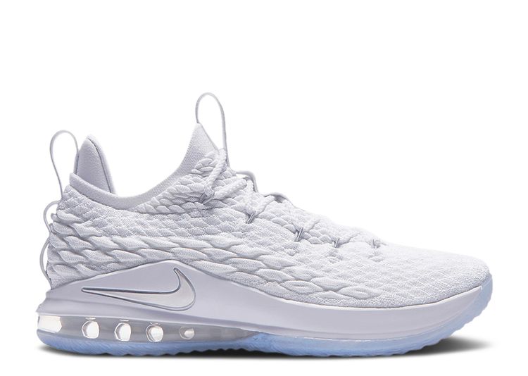 lebron 15 low metallic silver