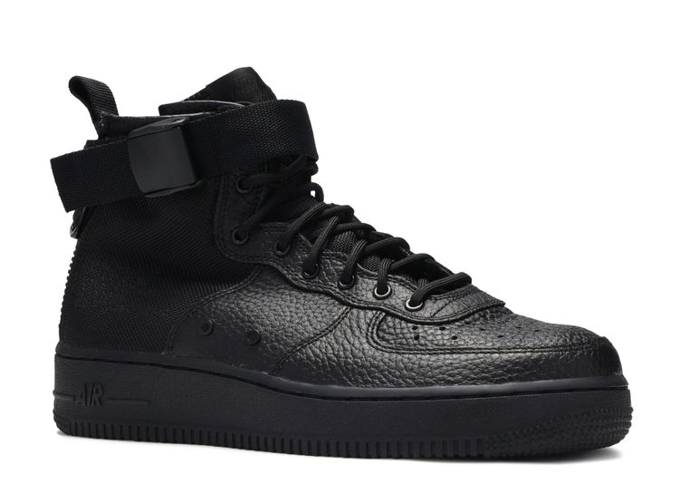 nike sf air force 1 black and white