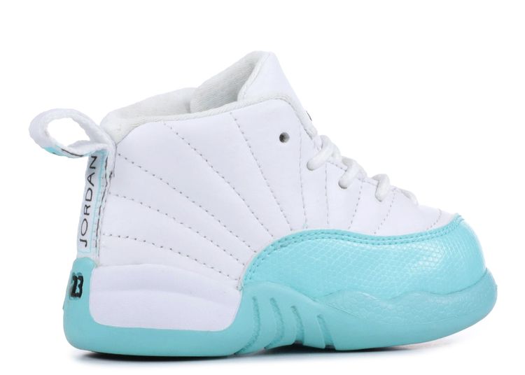 jordan retro 12 teal and white