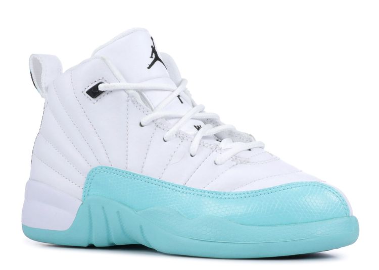 Air Jordan 12 PS 'Light Aqua' - Air Jordan - 510816 100 - white/light ...