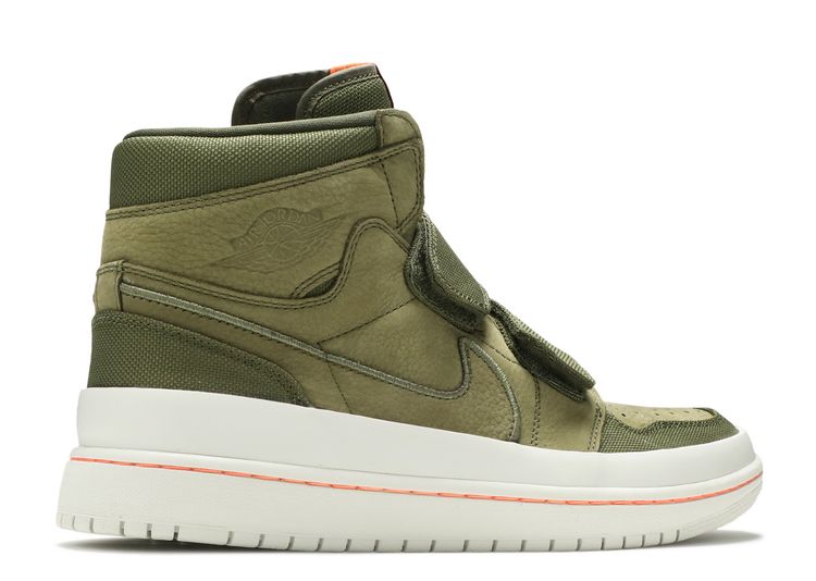 jordan 1 retro high double strap olive canvas